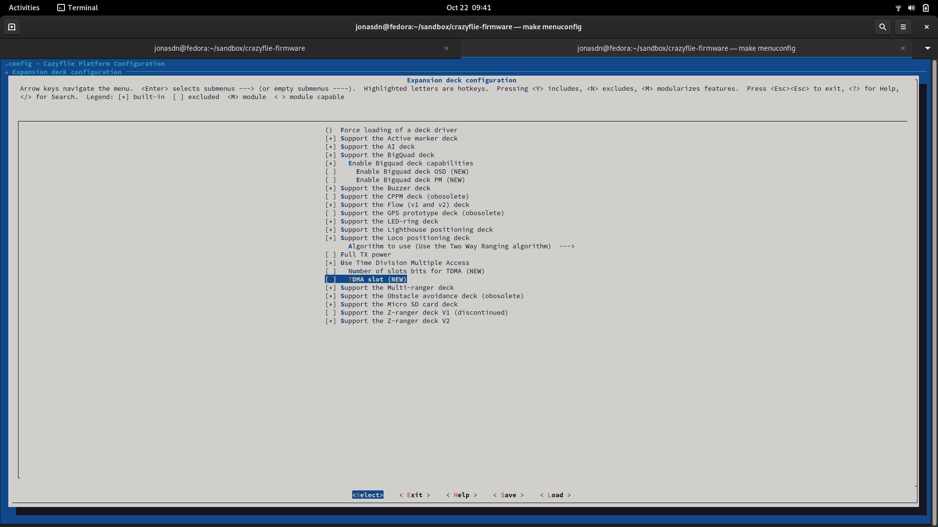 Configuring deck drivers