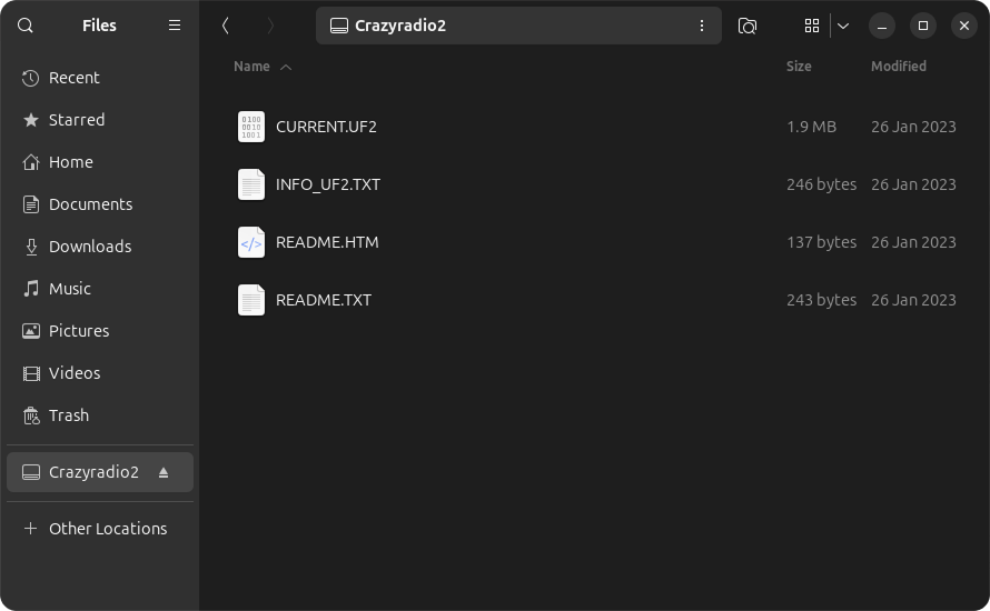 The Drive in the file browser The Drive in the file browser